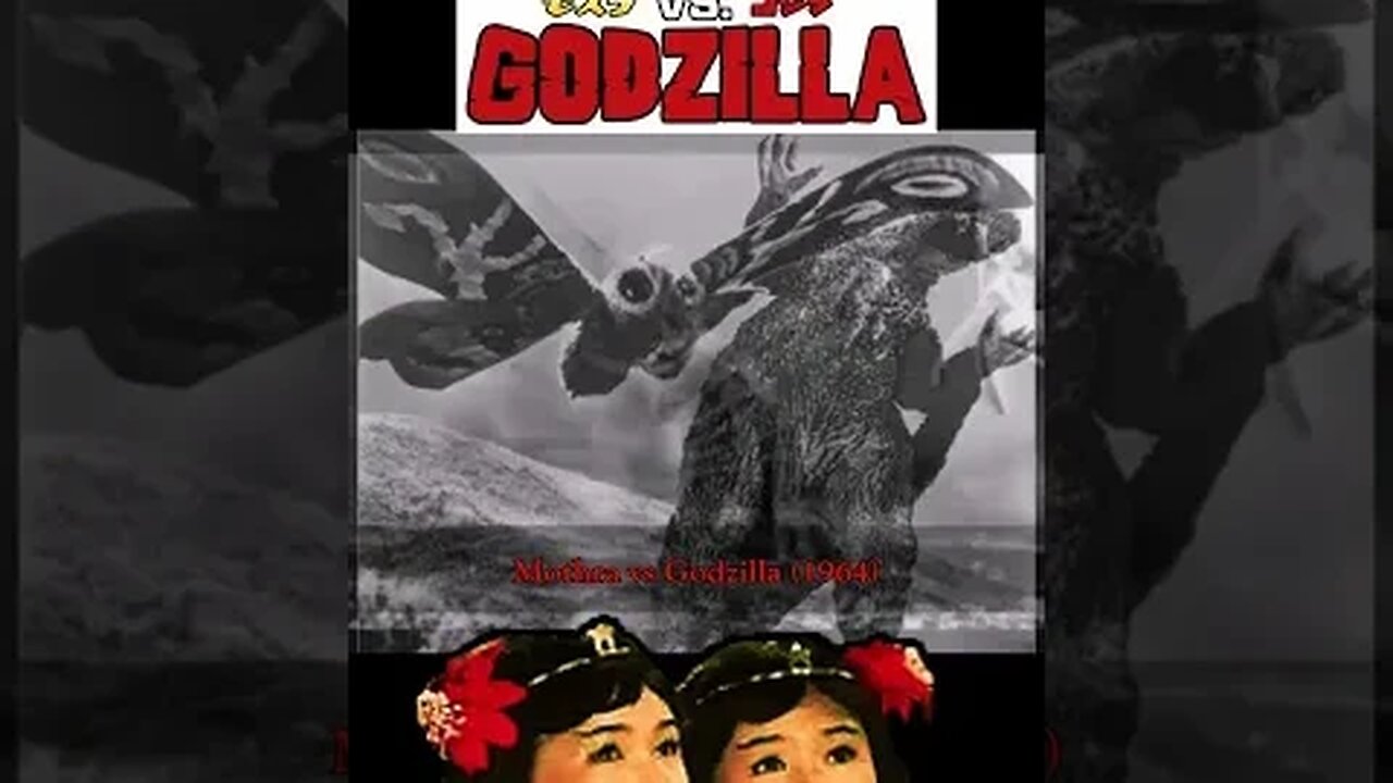 Mothra vs Godzilla (1964) #Shorts #Mothra #Godzilla #KaijuEiga