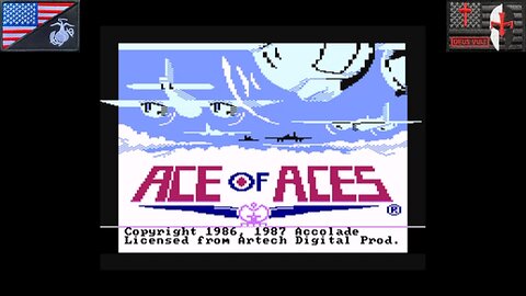 Ace of Aces (Atari 7800 - Attract Mode) [NA Version]