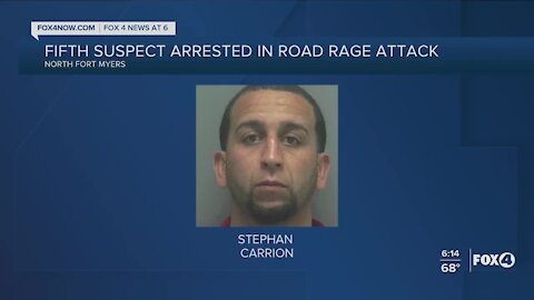 One more arrest, one more to go in North Fort Myers road rage case