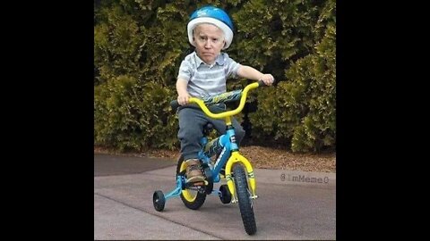 BIDEN FALLS OFF BIKE AND THE WORLD LAUGHS OUT LOUD!