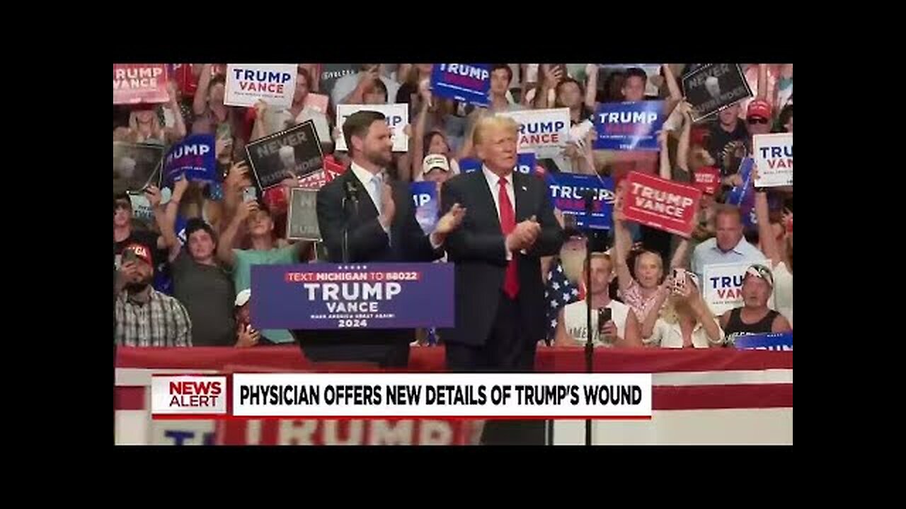 Donald Trump physician gives official update on ear injury