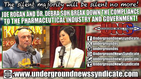 Joe Rogan & Dr. Debra Soh Break Down Blind Compliance to the Pharmaceutical Industry & Government!