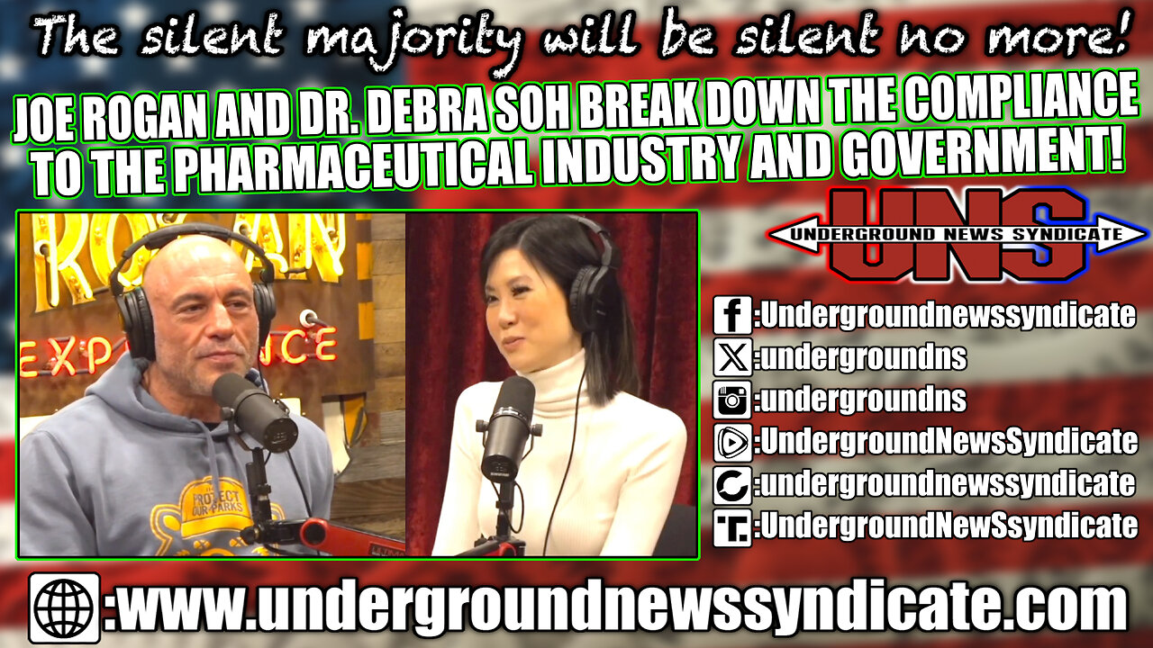 Joe Rogan & Dr. Debra Soh Break Down Blind Compliance to the Pharmaceutical Industry & Government!