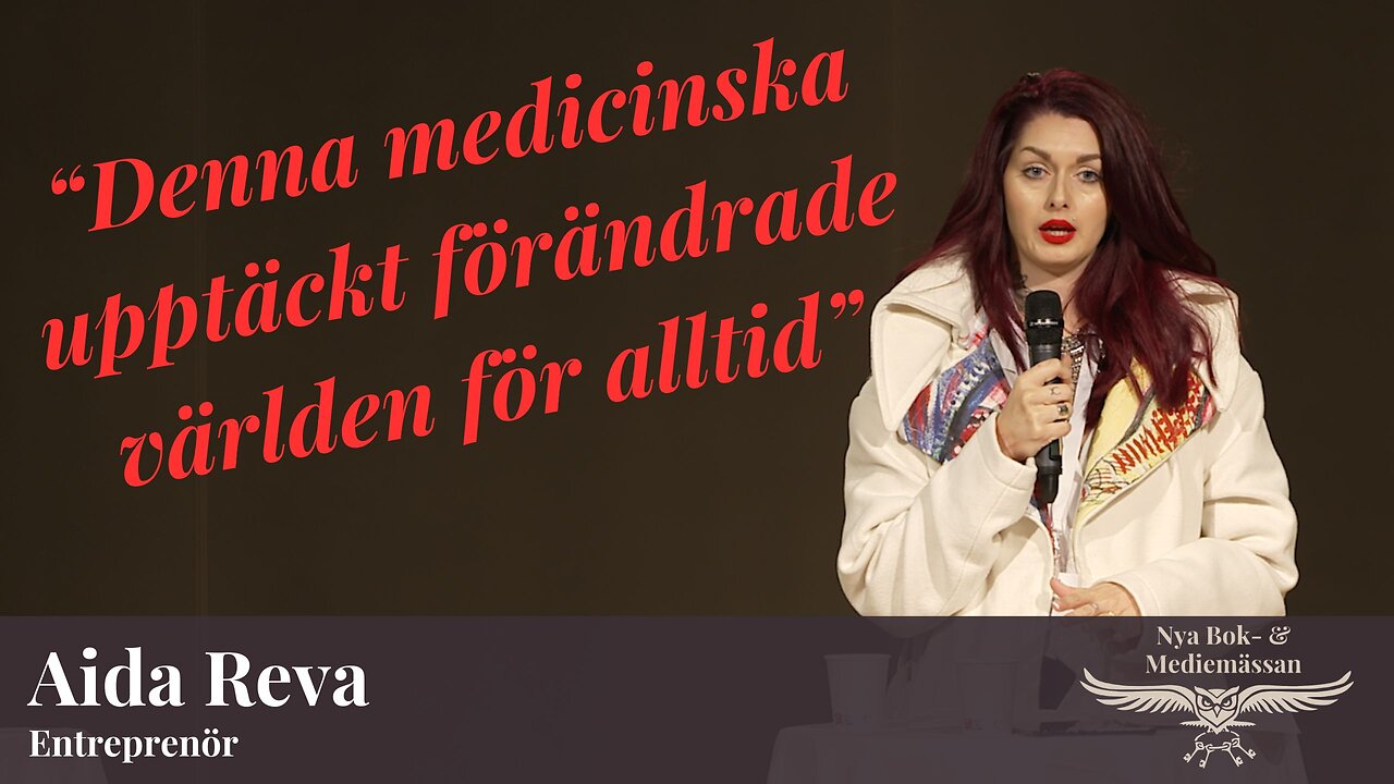 "Man förnekade detta i över 30 år" - Aida Reva på Nya Bok- & Mediemässan