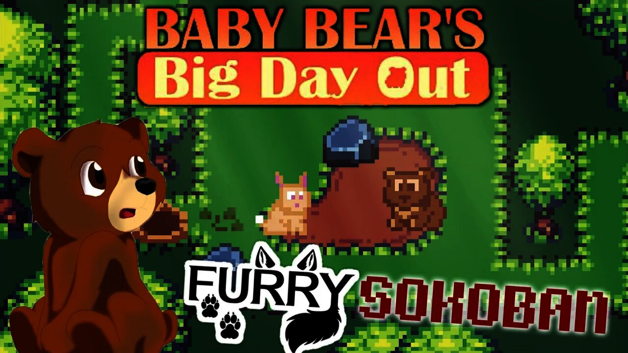 Baby Bear's Big Day Out - Furry Sokoban