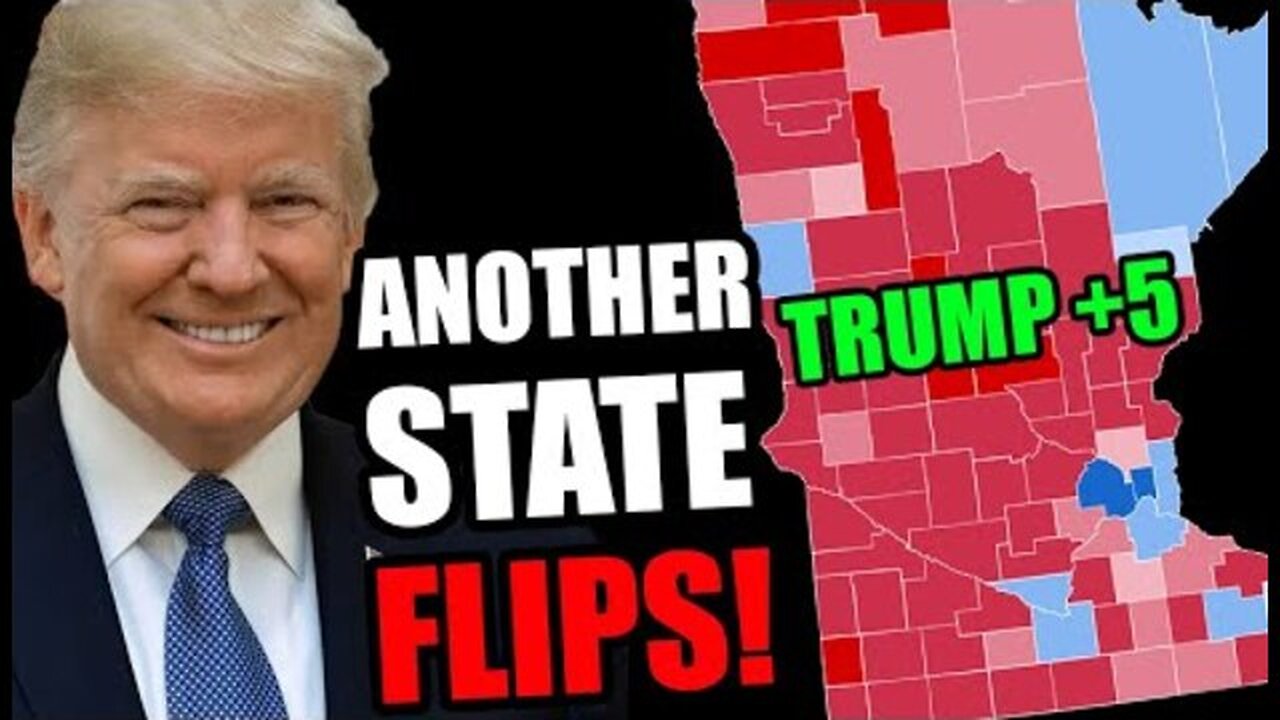 ANOTHER STATE JUST FLIPPED FOR DONALD TRUMP!! HE IS ABOUT TO MAKE HISTORY!!