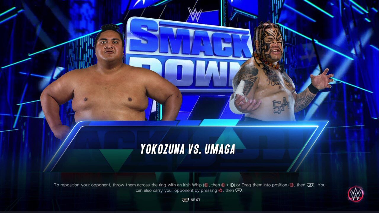 WWE 2K23 - Yokozuna vs. Umaga