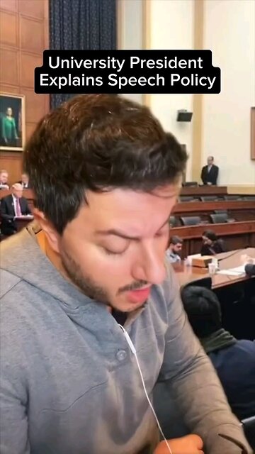 University president explains their Freedom of Speech policy