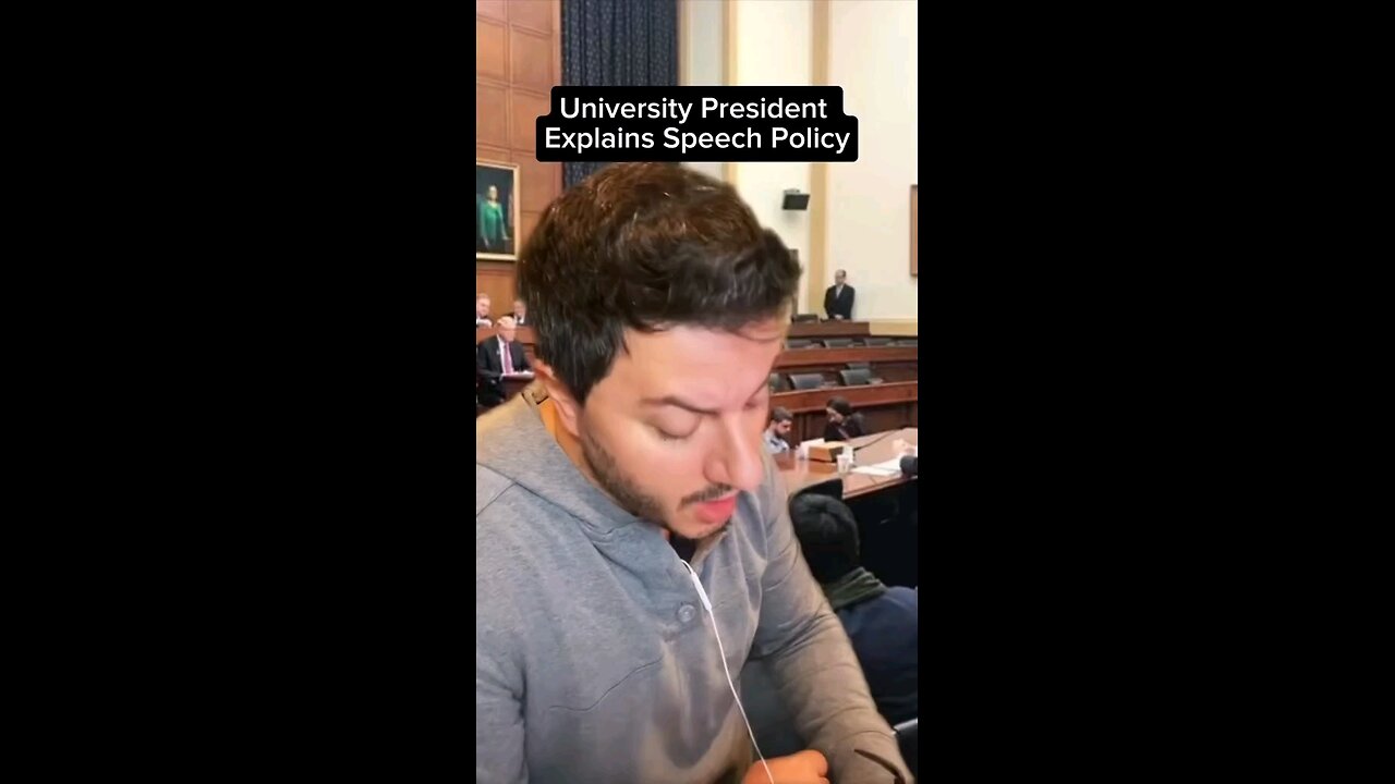 University president explains their Freedom of Speech policy