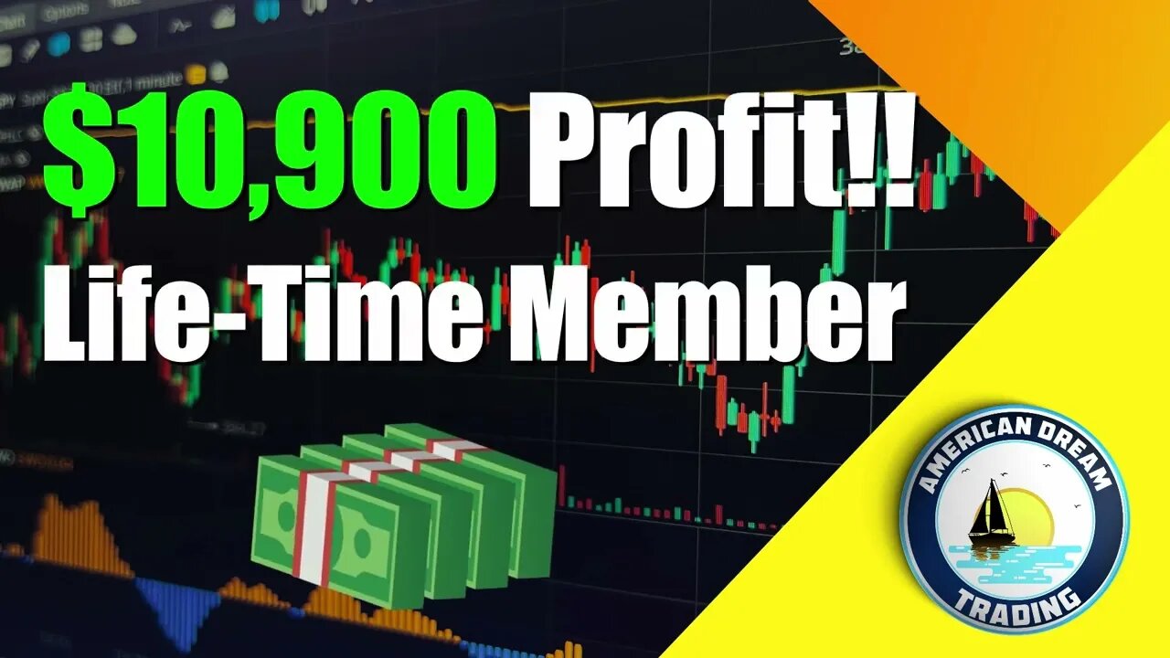 Huge $10,900 Profit Life Time Member Stock Market