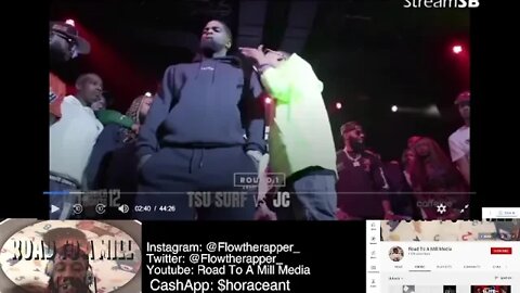 Tsu Surf Vs JC Recap #battlerap #summermadness12