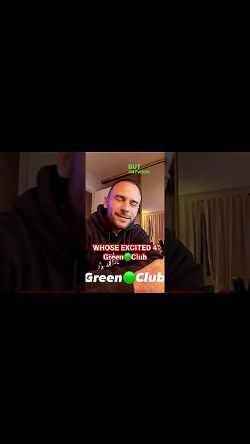 NEW CLUB: EXPRESS your #EXCITEMENT for Green🟢Club