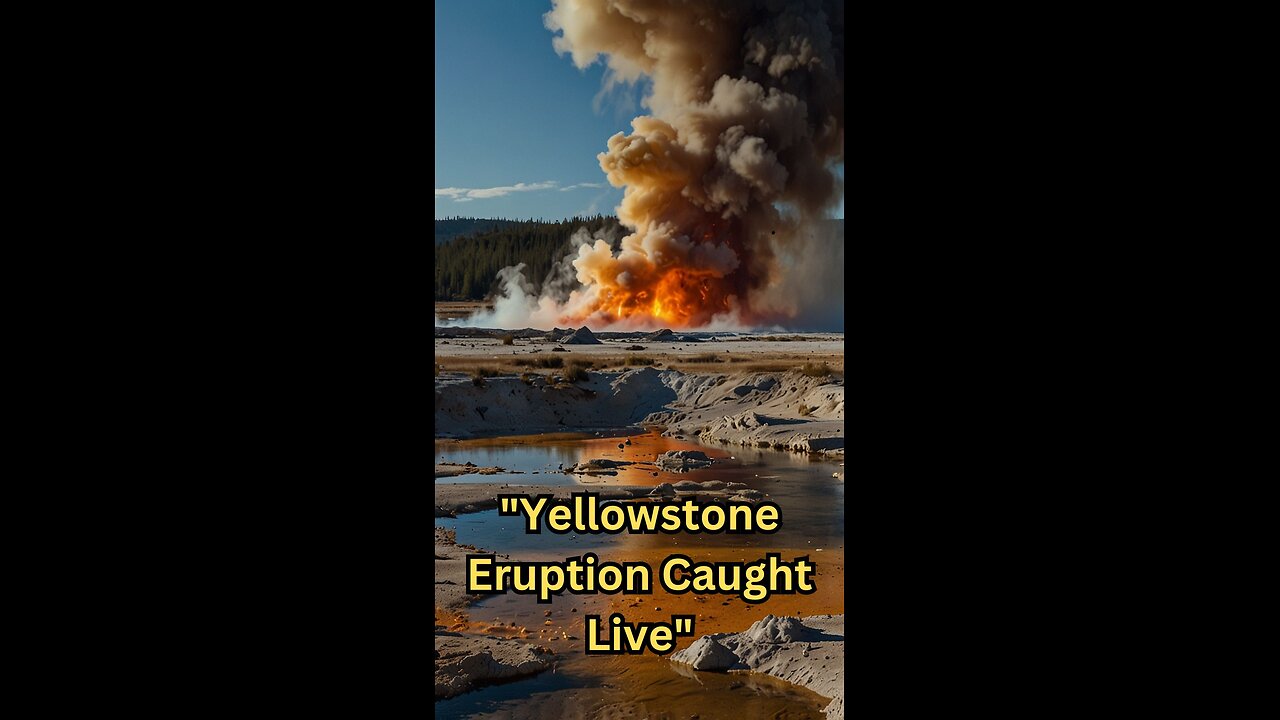 "Yellowstone Eruption Shocks Park Visitors"