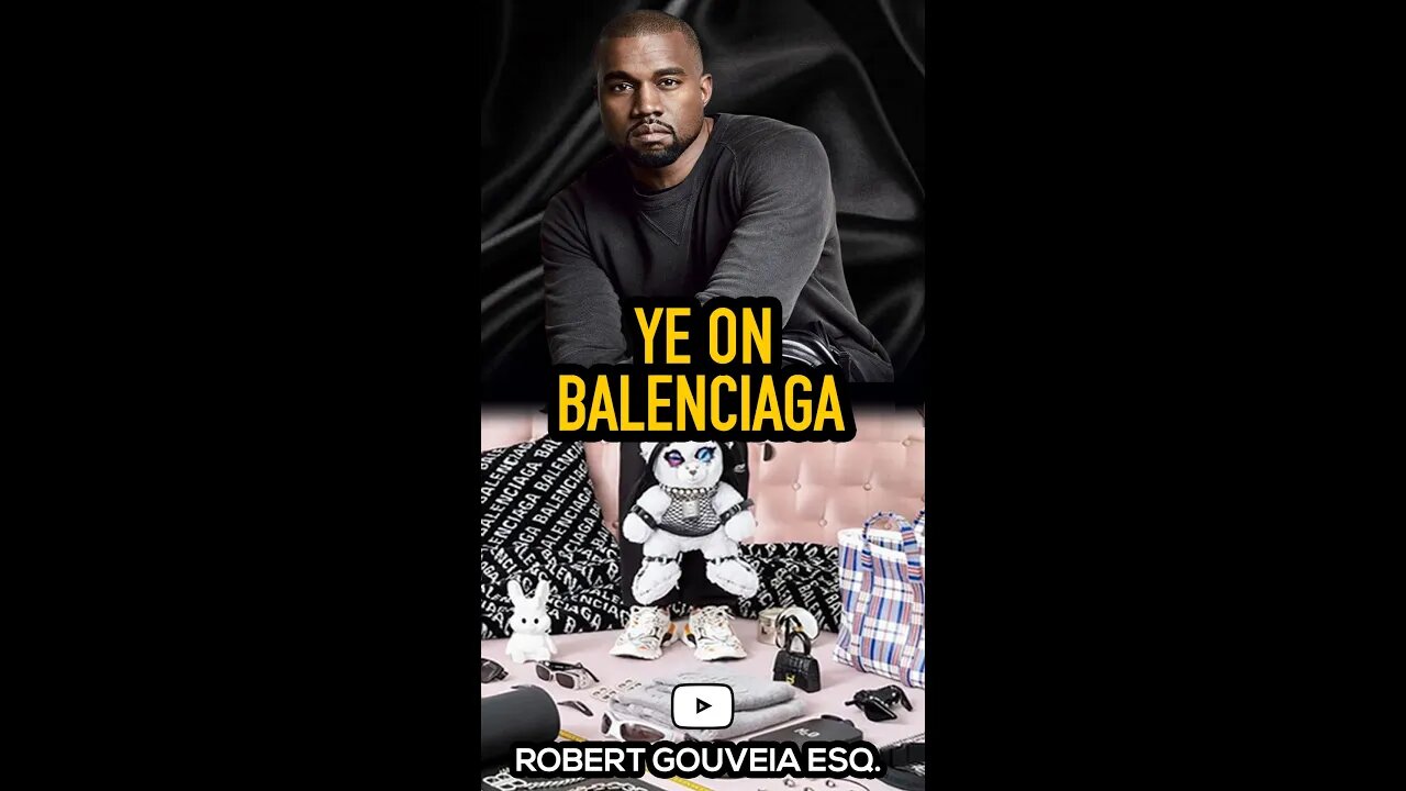 Ye on Balenciaga: Why so QUIET? #shorts