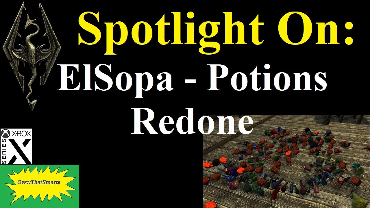 Skyrim (mods) - Spotlight On: ElSopa - Potions Redone