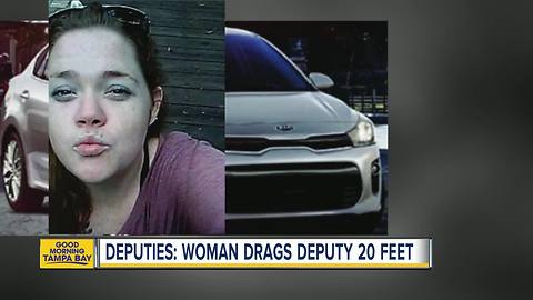 Sheriff's Office searches for woman who dragged deputy during traffic stop