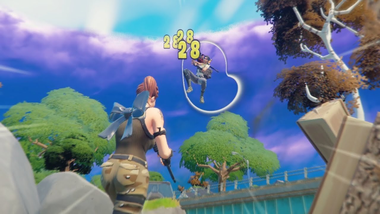 Using an eye tracker to aim in fortnite.. (cheating?)