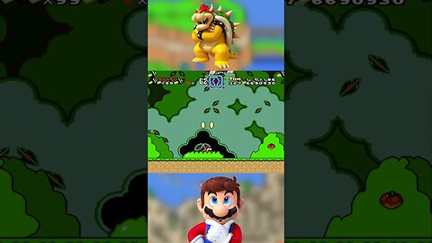 Código de BOWSER NA CAIXA RESERVA no Super Mario World #supermario #nintendo #viral #shorts