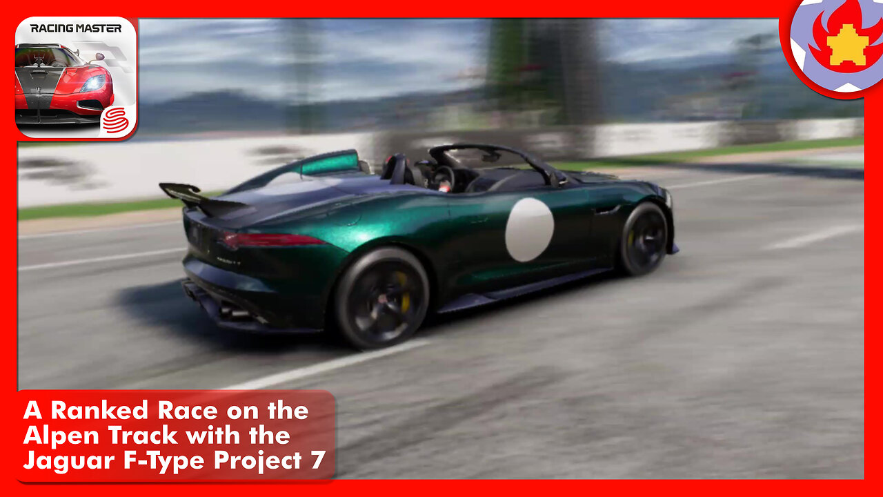 A Ranked Race on the Alpen Track with the Jaguar F-Type Project 7 | Racing Master