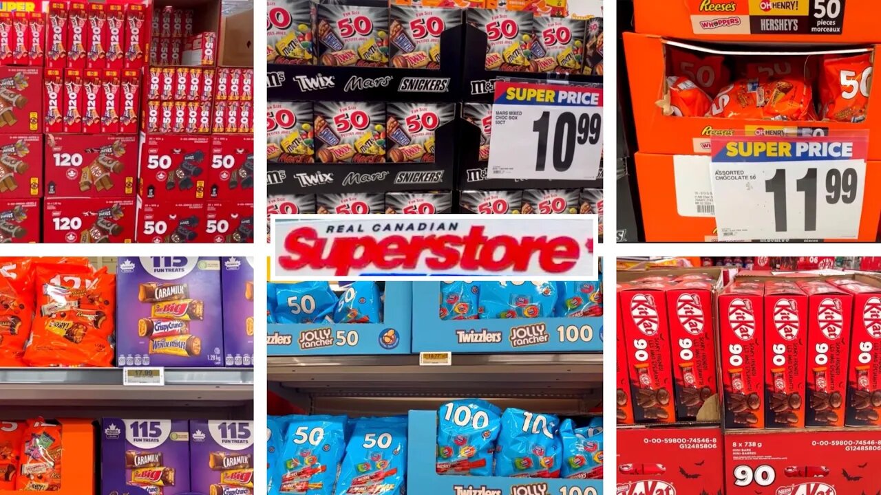 SUPERSTORE👻🎃 CHOCOLATE & CHIPS FOR TRICK OR TREAT ON HALLOWEEN 2023