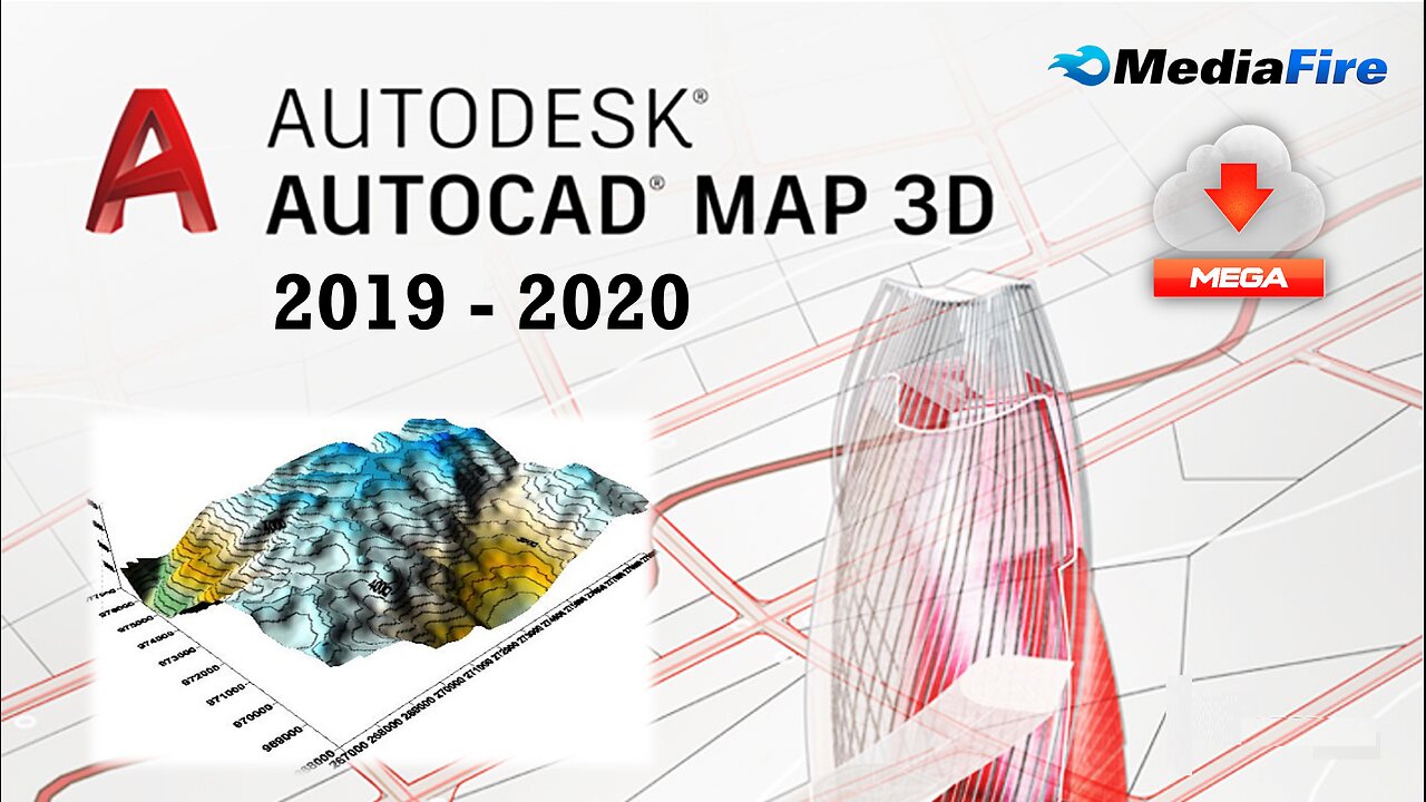 Instalar y Activar AutoCAD Map 3D - 2019 - 2020 - Español e Ingles - LICENCIA ILIMITADA