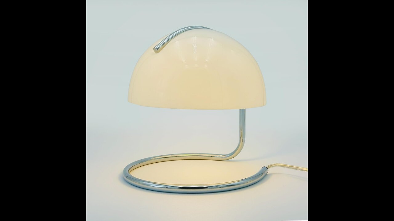 Bauhaus Lamp | Retro Mushroom Lamp for Room Aesthetic Modern Lighting for Bedroom