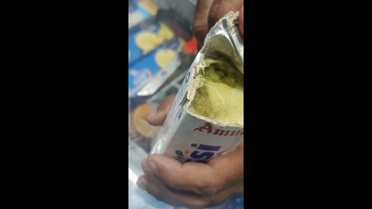 Please take take when you purchase any packed food material 😳😳