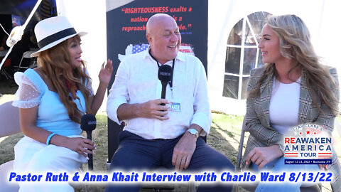 Charlie Ward Interview at Reawaken America Tour in Batavia/Rochester, NY 8/13/22 Day 2