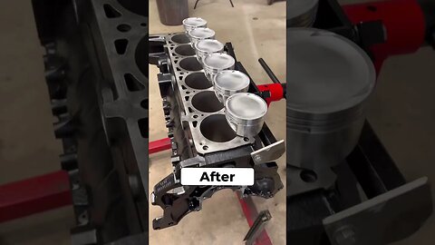 BMW E34 M5 Engine Block before and after #bmw #bmwm5 #bmwe34 #diy #cars #restoration #automotive