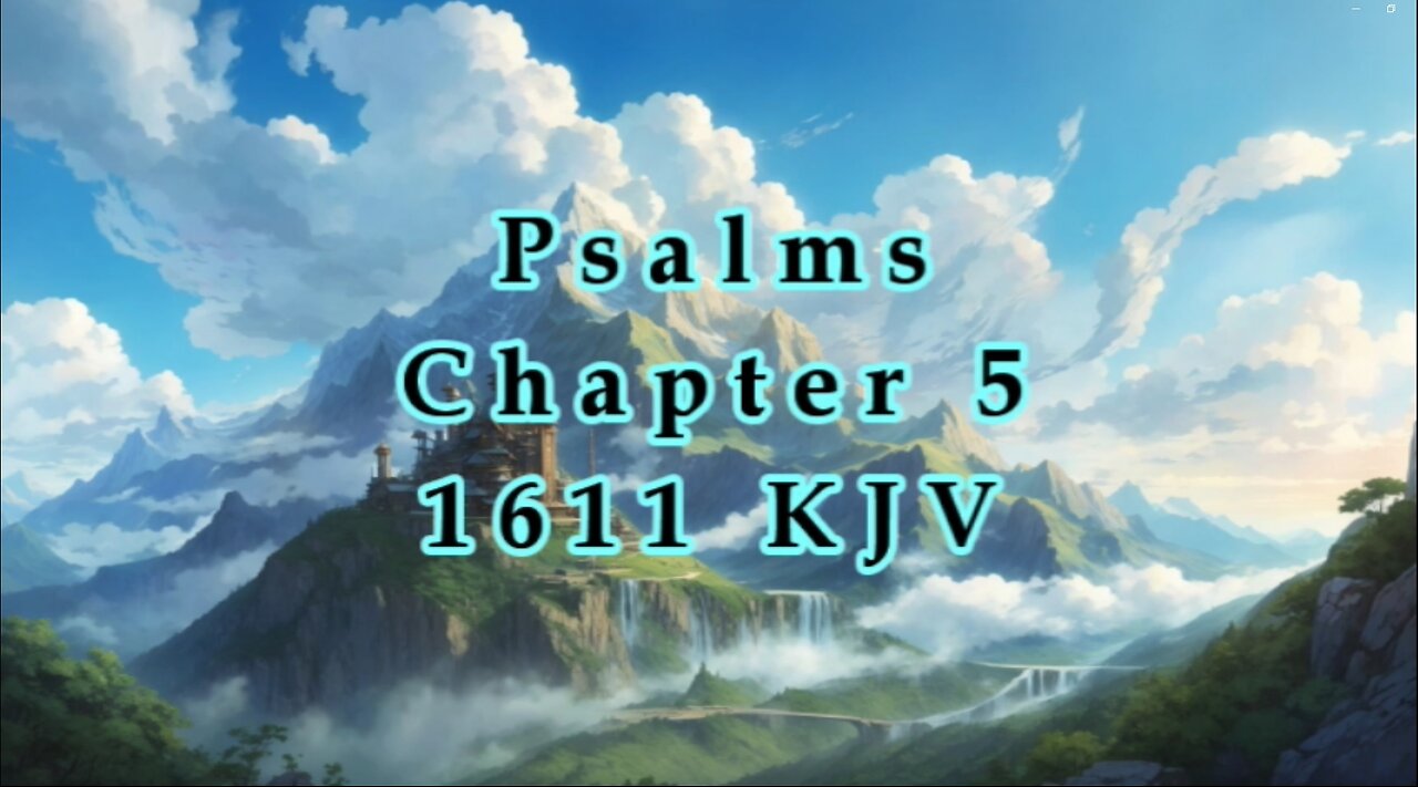 Psalms - Chapter 5 - 1611 - KJV
