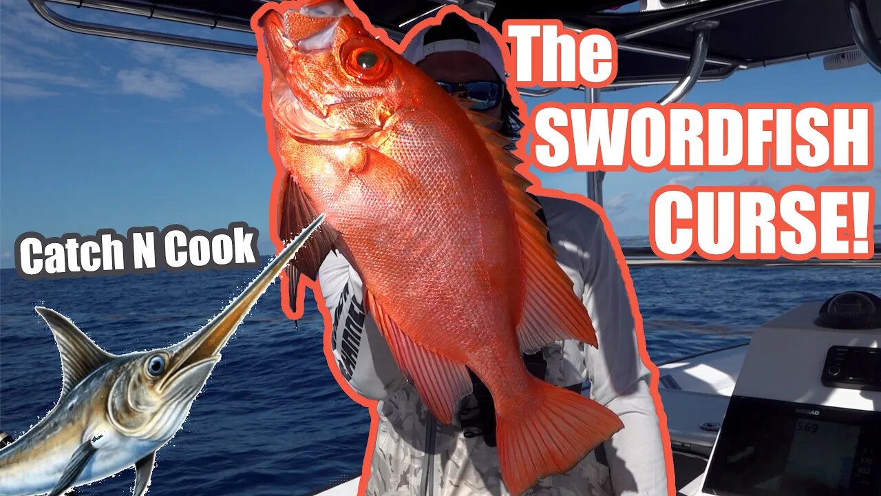 The Swordfish Curse! Fishing Catch and Cook