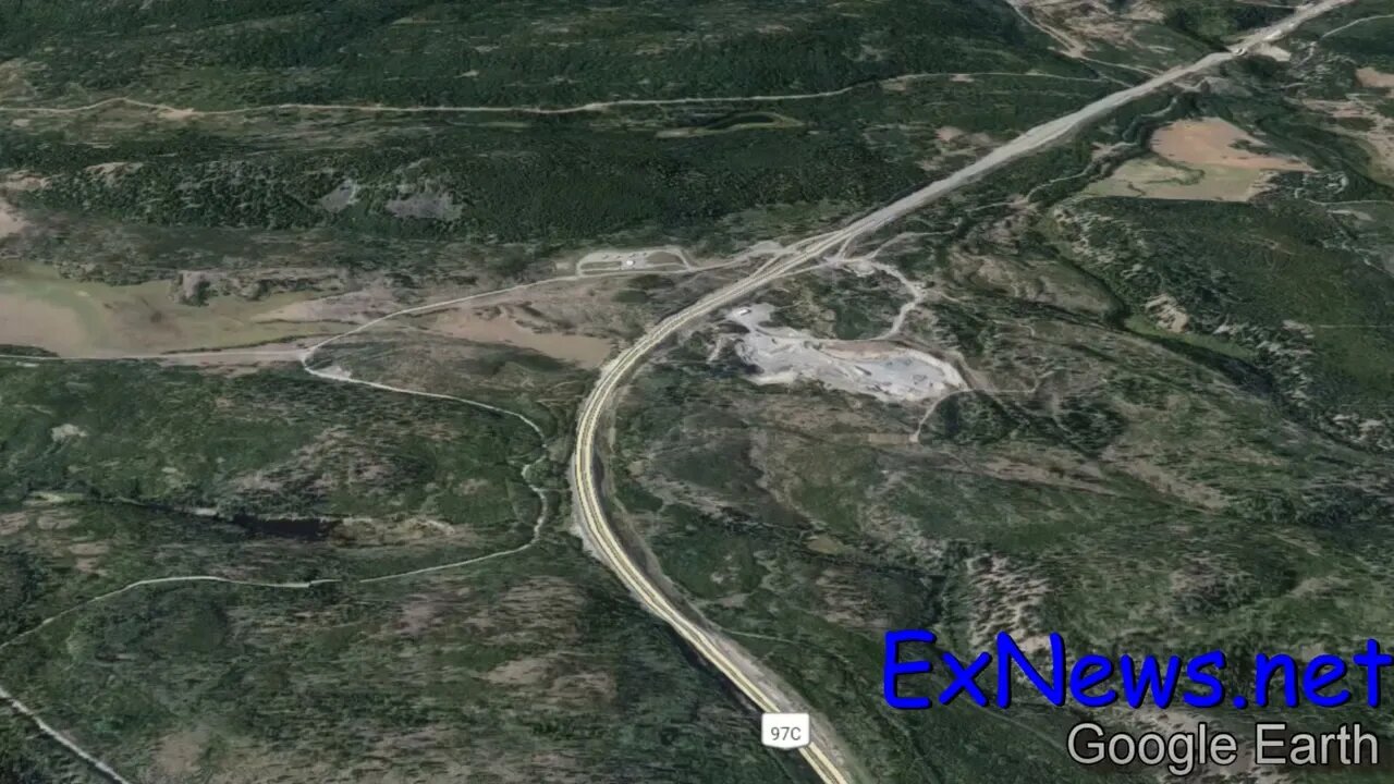 Approximate Christmas Eve EBus accident location 97c