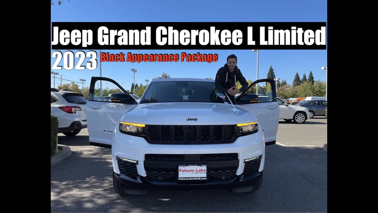 2023 Jeep Grand Cherokee L Limited 4x4 - Black Appearance Package