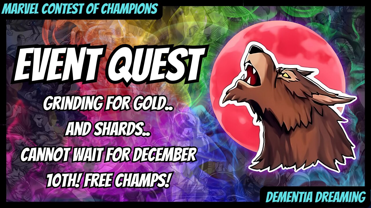 Event Quest | Gold & Shard Farming | DD Jr Asleep For Now.. Lets See How Long That Lasts...