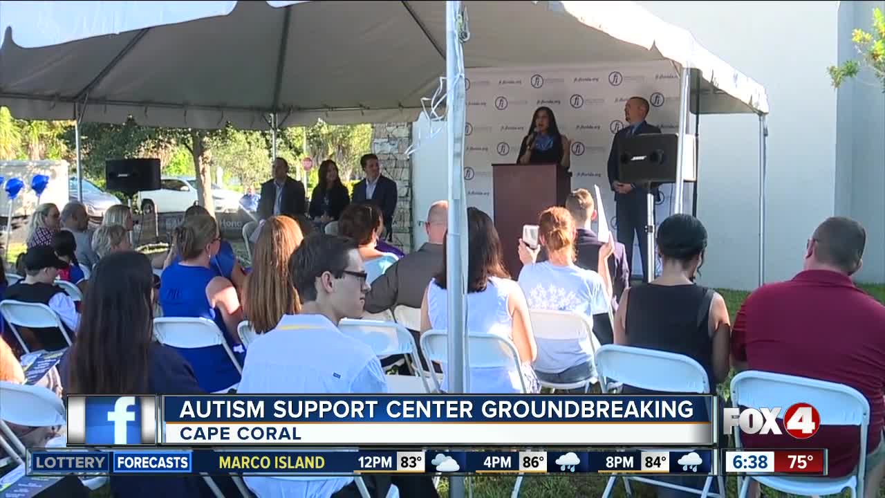 Groundbreaking held for autism support center in Cape Coral