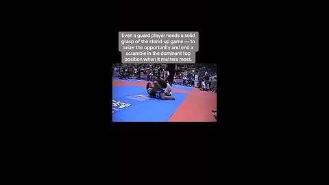 Even a guard player needs a solid grasp of the stand-up game—to seize the opportunity and end a s