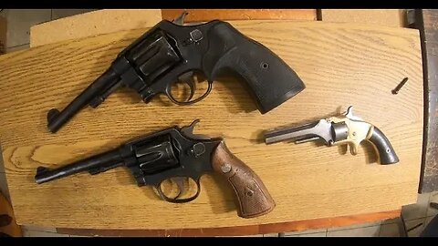 Three S&W Revolvers