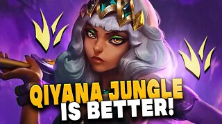 Why QIYANA JUNGLE is BETTER than QIYANA MID!