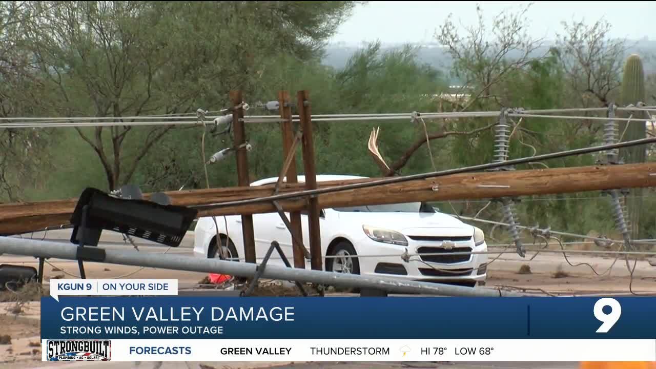 Green Valley cleans up after strong storms