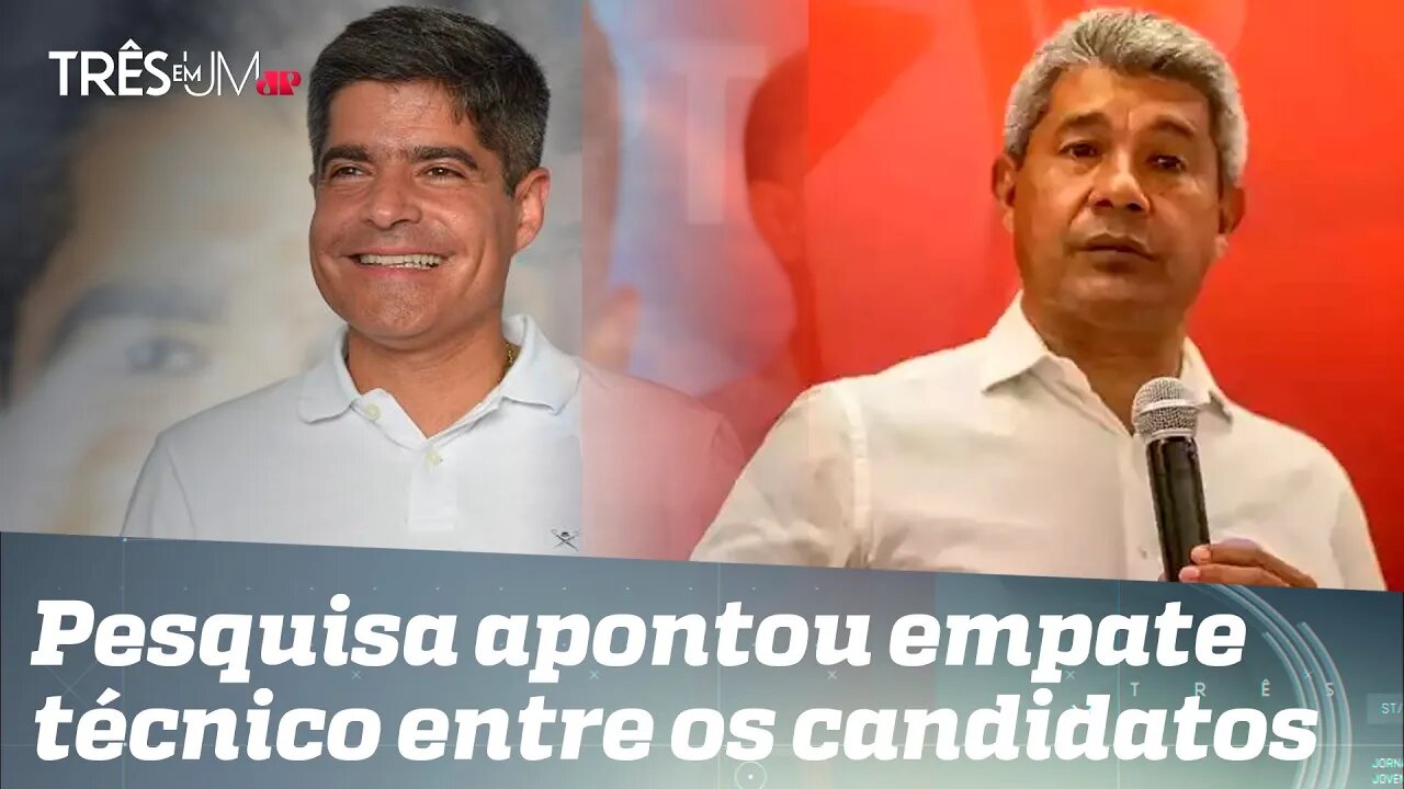 Polarização entre ACM Neto e Jerônimo na Bahia equipara-se à de Bolsonaro e Lula?