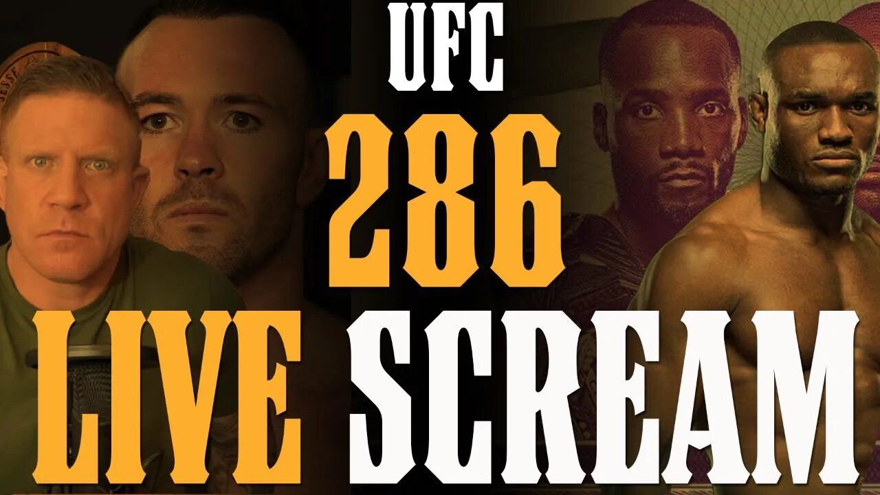 UFC 286 LIVE SCREAM!!!