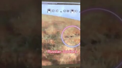 Drone Hits Russian Soldiers