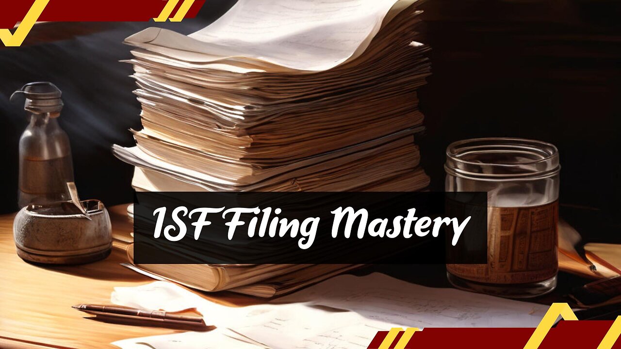 Mastering Multiple ISF Filings: Strategies and Tips for Streamlining Compliance