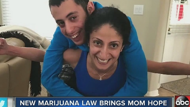 Mom has hope marijuana law will help her son