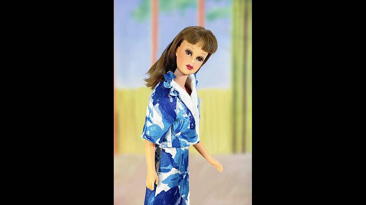 Vintage Barbie Dress Re-do for Francie