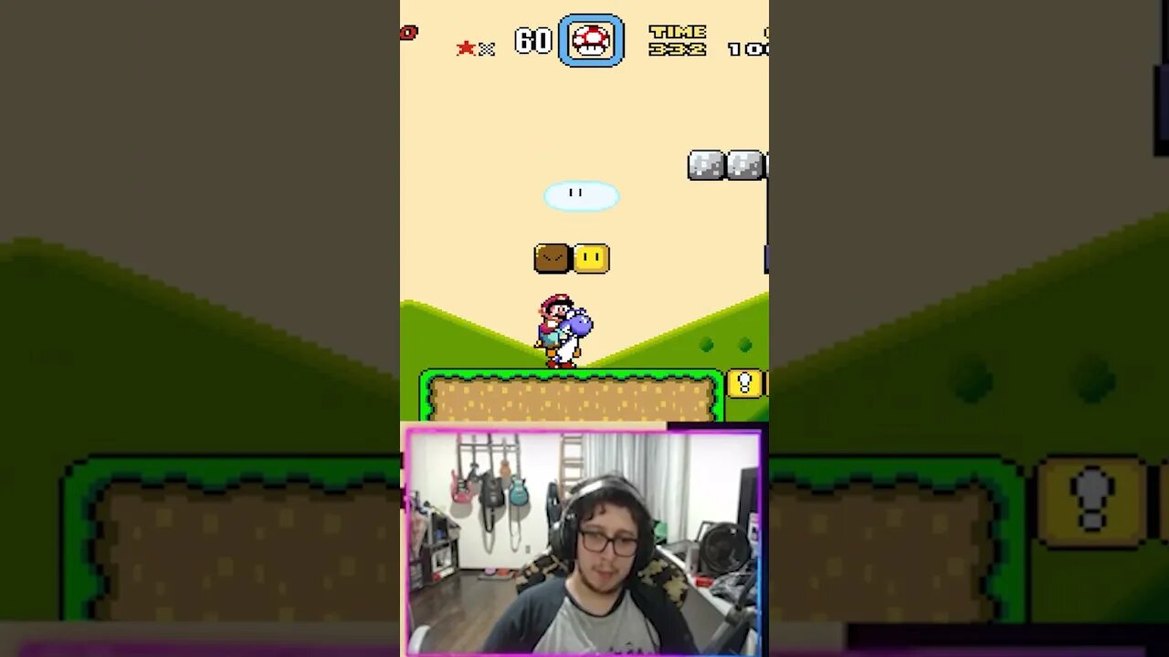 Bug suspeito no Super Mario World #supermario #mario #viral #nintendo #shorts #supermariobros