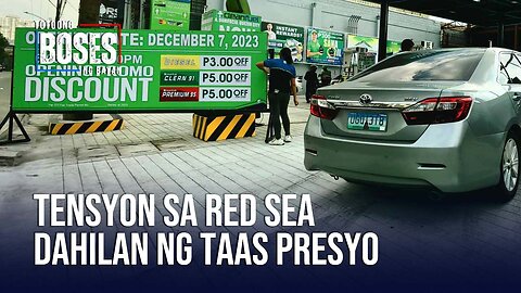 Tensyon sa Red Sea, dahilan sa pagtaas sa presyo ng produktong petrolyo −DOE