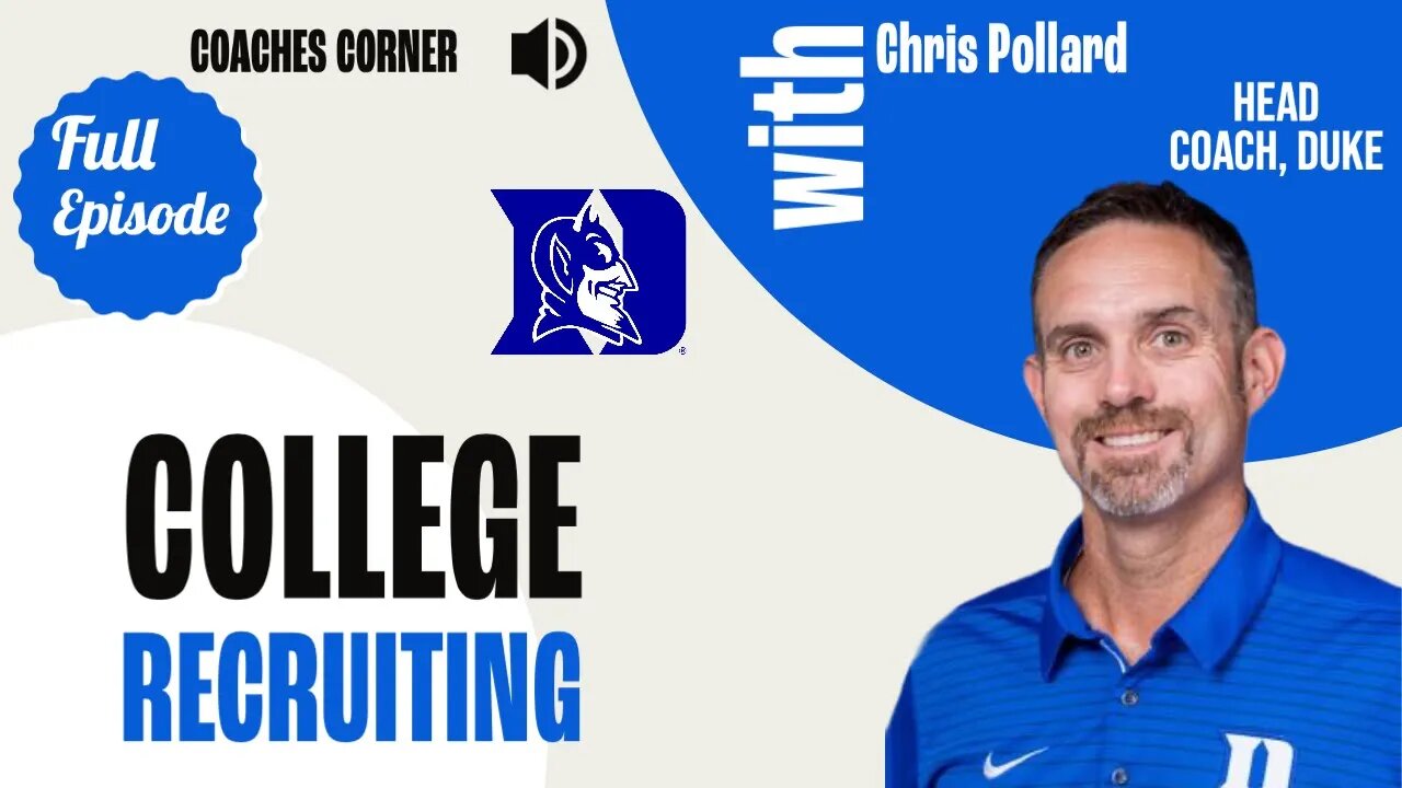 COACHES CORNER, Chris Pollard, Head Coach, Duke University-Changes within College Baseball!