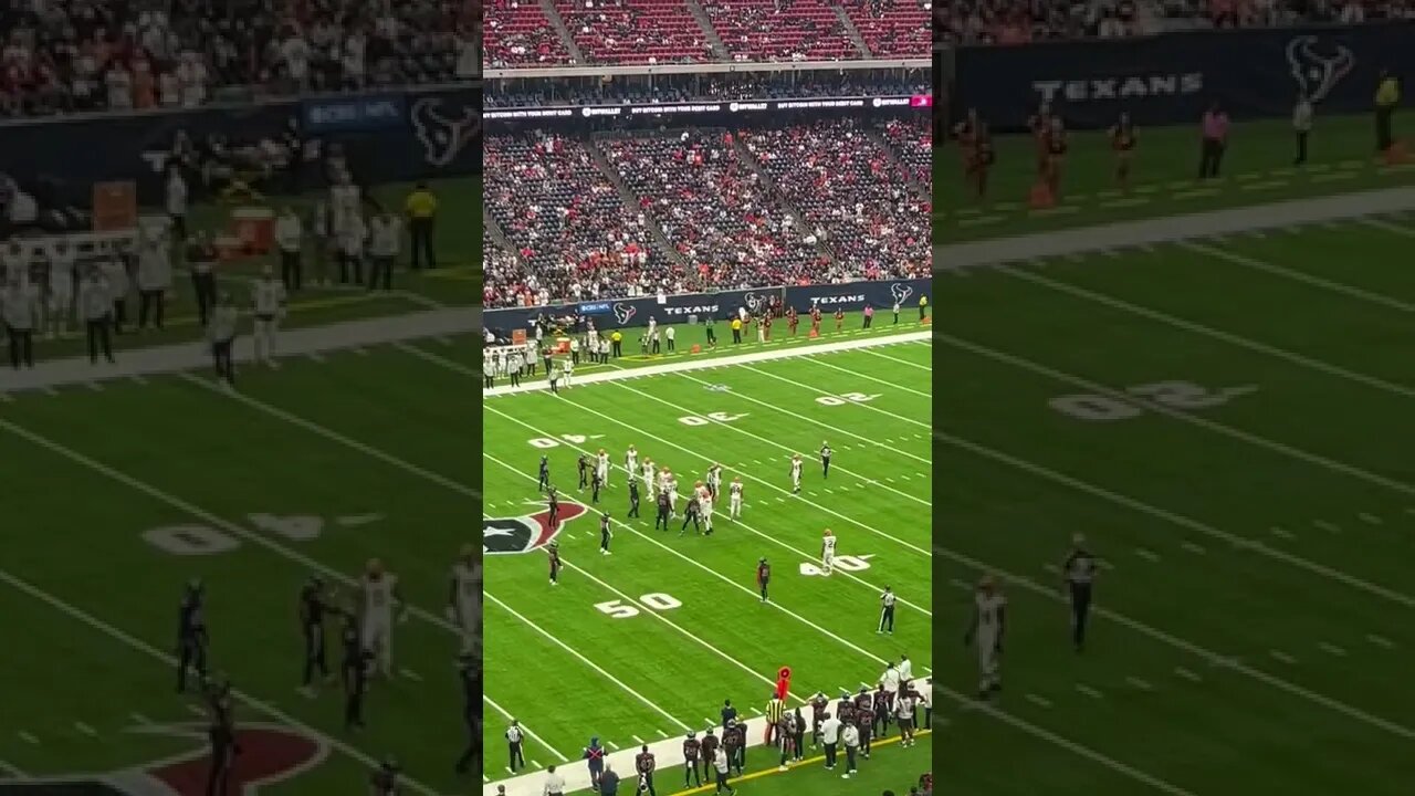 Deshaun Watson Booed at First Game Back | Cleveland Browns at Houston Texans NRG Stadium