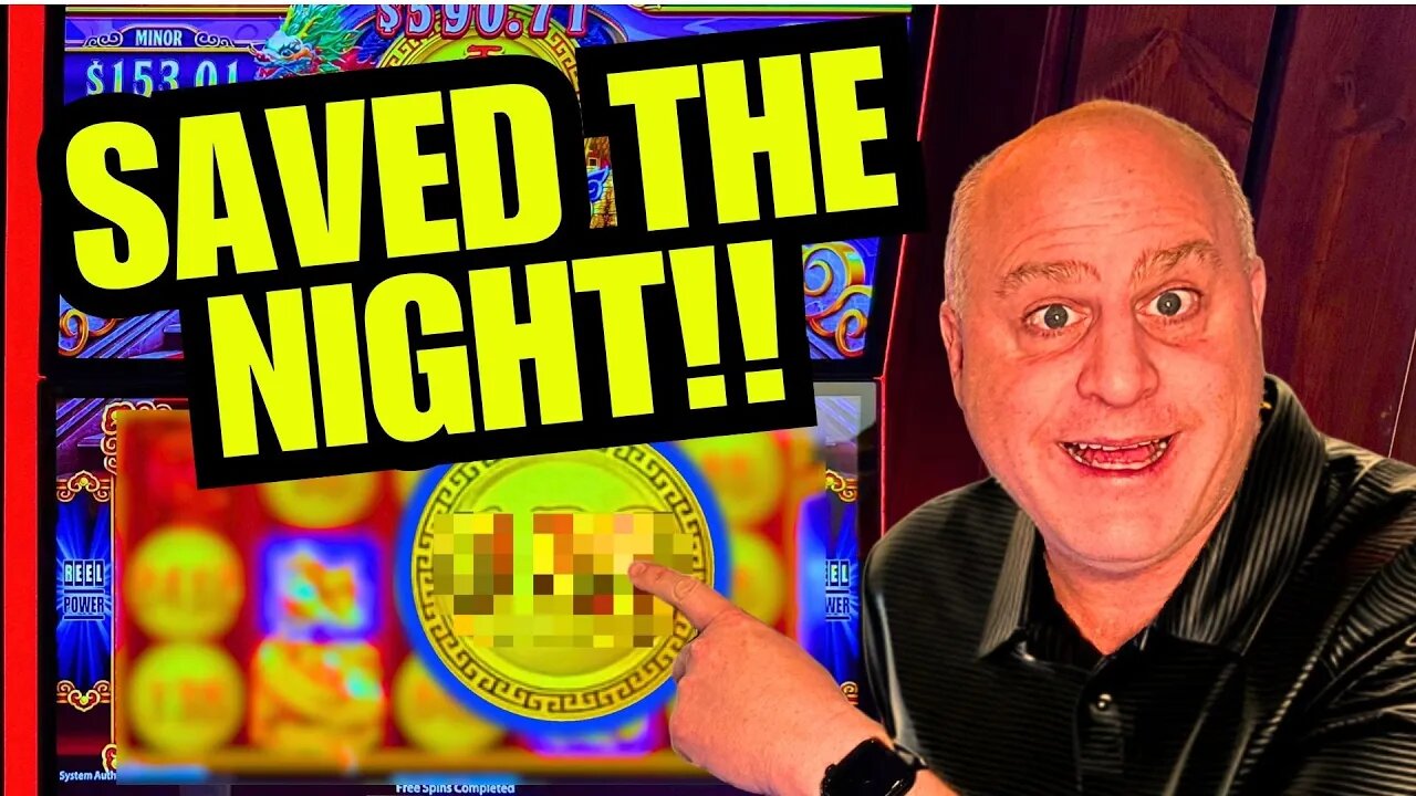 MASSIVE JACKPOT BONUS SAVES THE NIGHT!
